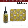 PVC tall table top gel wine cooler